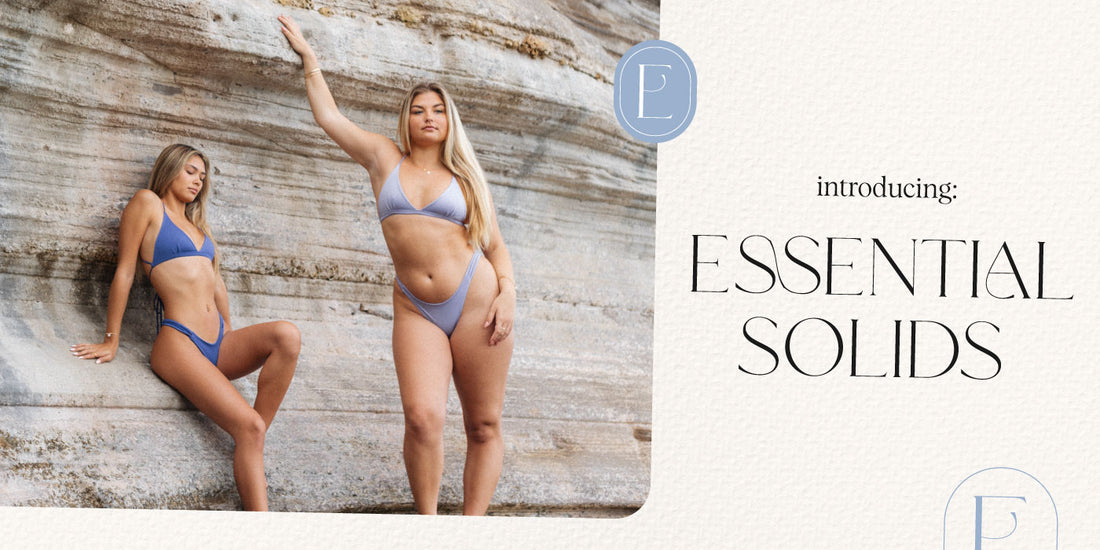 Essential Solids - The Must-Have Bikini Collection for Every Island Goddess