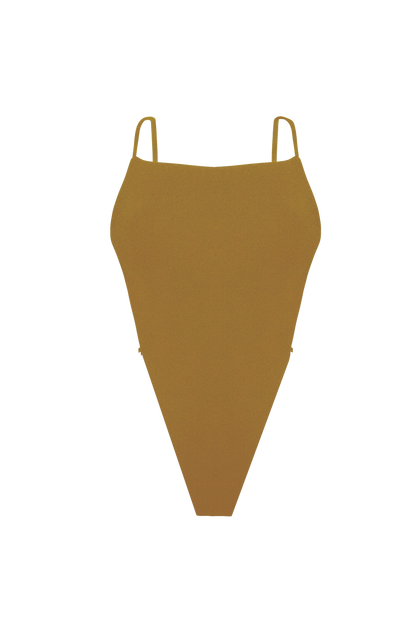 ANIMAL Copper High Cut Loop One Piece Bikini