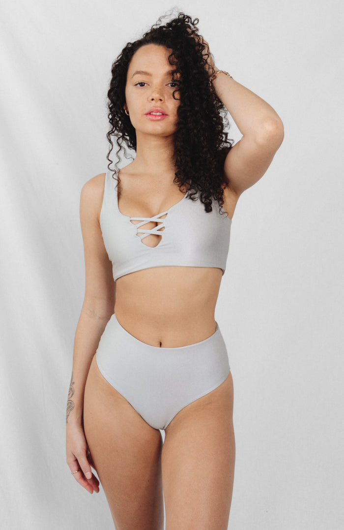 Siren Celestial High Waist Full Coverage Bikini Bottom