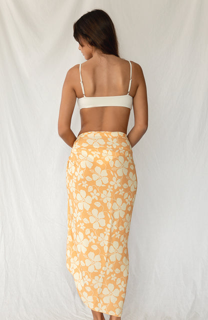 Hibiscus Yellow Sarong