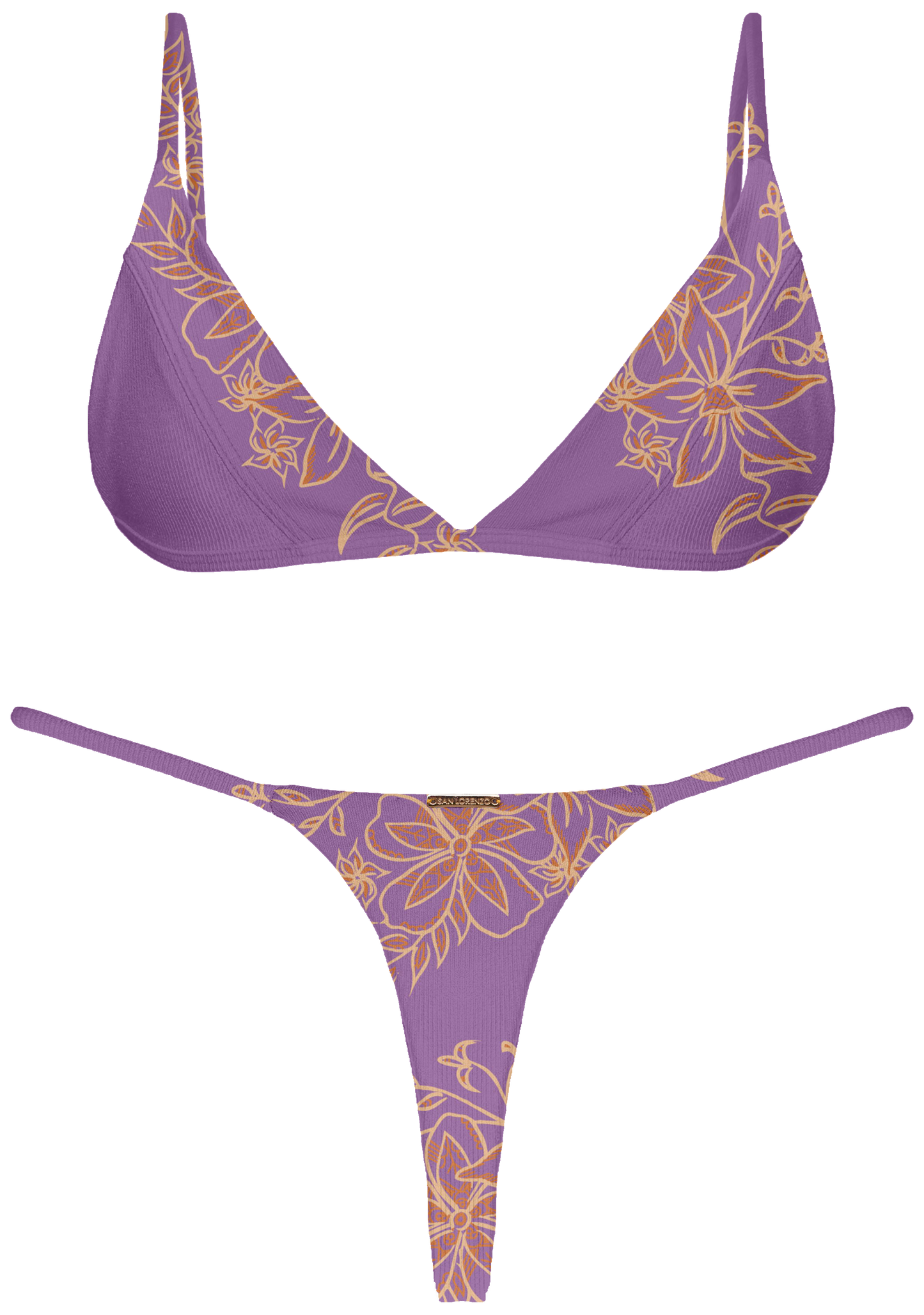 Paradiso Lilac Glow Bra Halter Bikini Top