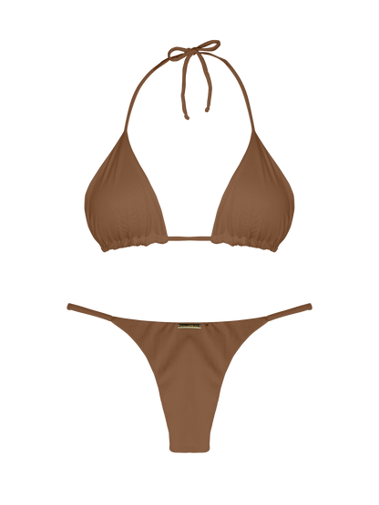 Essential Solids Mudslide Magic Classic Triangle Bikini Top