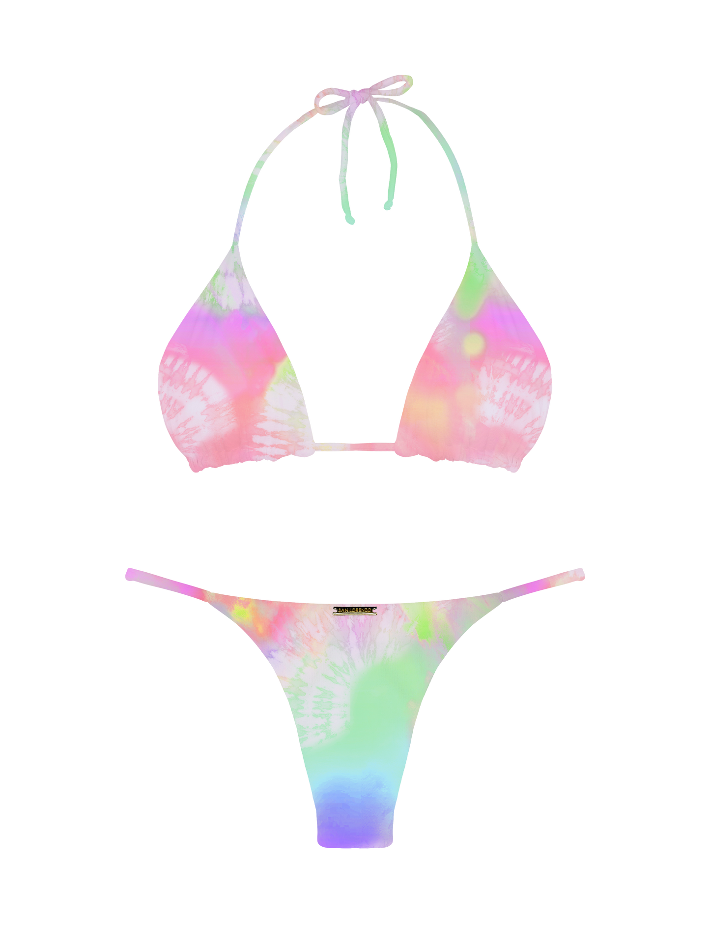 Paradiso Rainbow Thin Brief Bikini Bottom