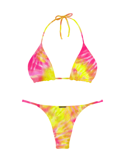 Paradiso Sunrise Swirl Thin Brief Bikini Bottom