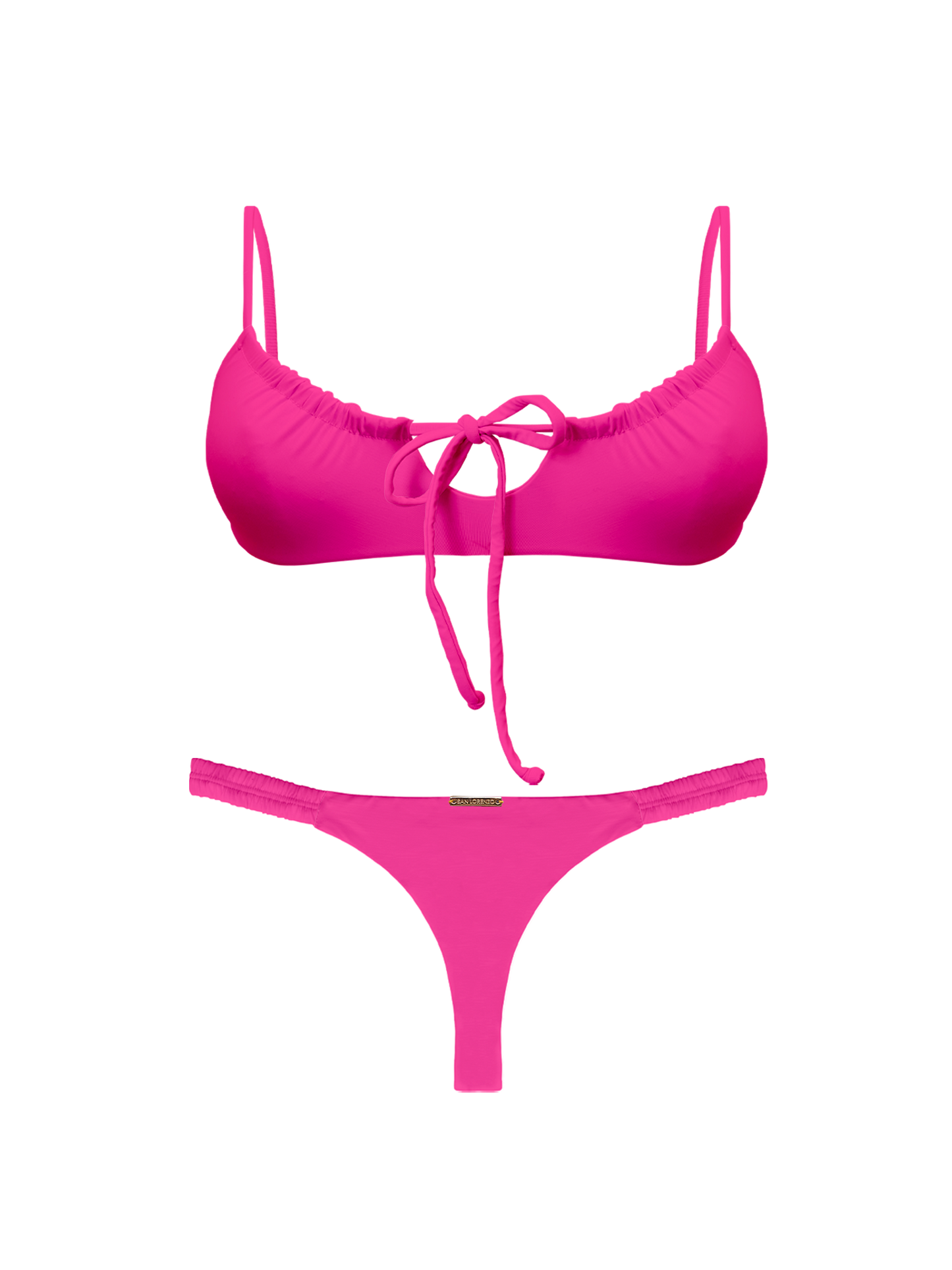 Paradiso Garder Lush Pink Bikini Bottom