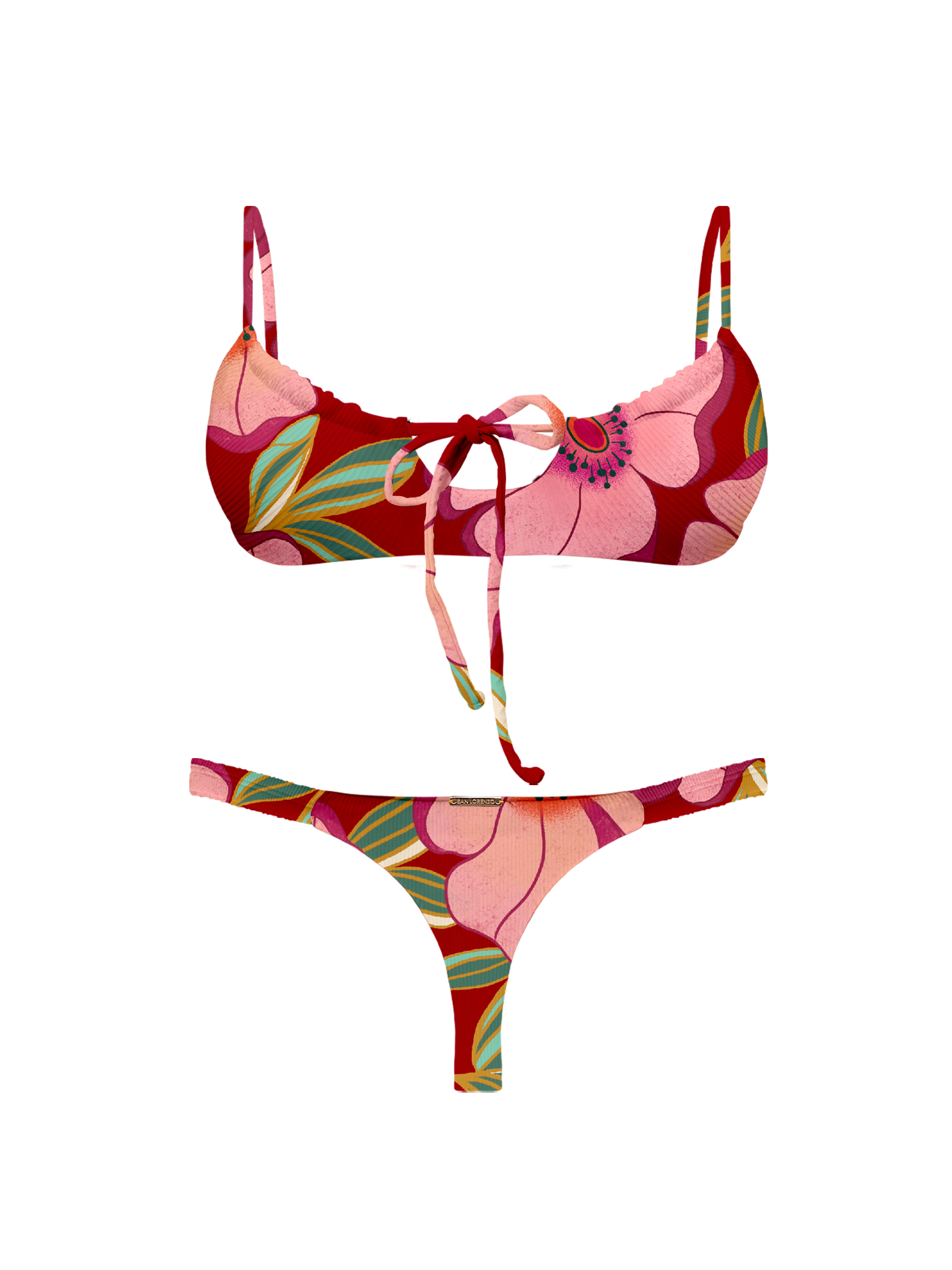 Paradiso Garder Petal Passion Bikini Bottom