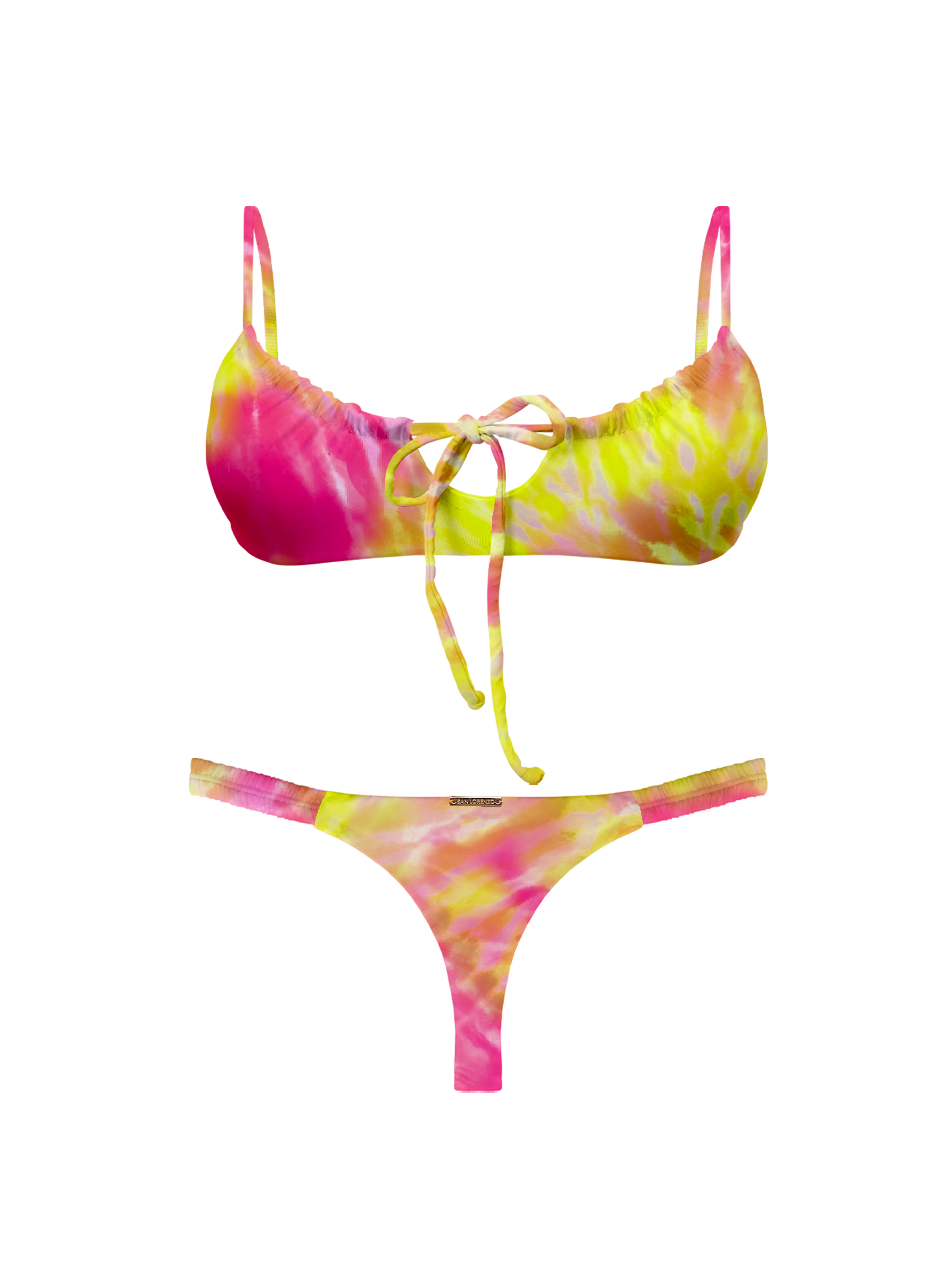 Paradiso Garder Sunrise Swirl Bikini Bottom