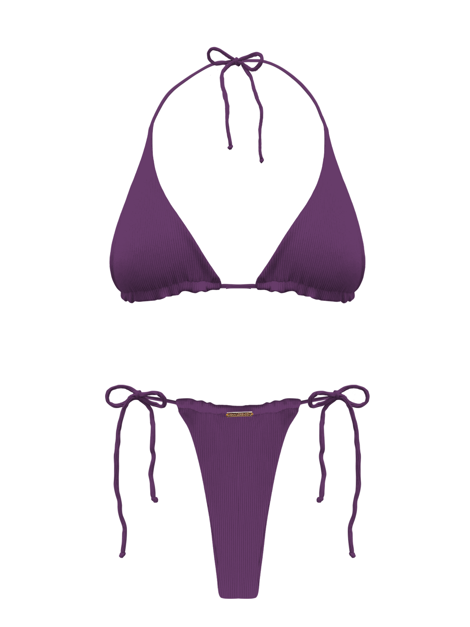 Bonita Dahlia Sliding Thong Bikini Bottom