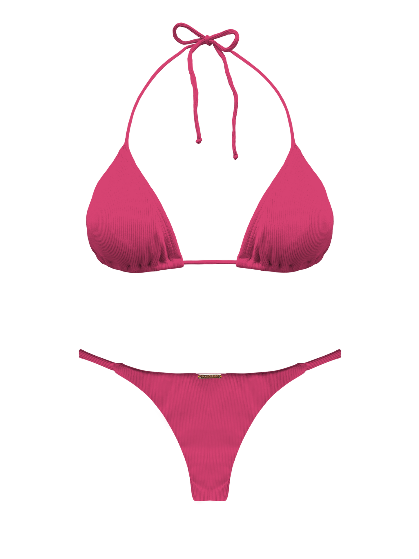 Bonita Blossom Rounded Triangle Bikini Top