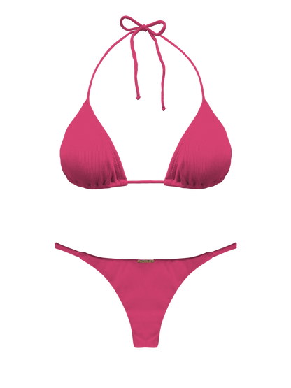 Bonita Blossom Rounded Triangle Bikini Top