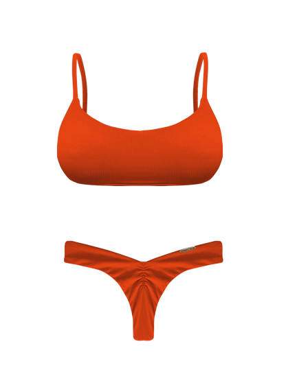 Bonita Sunset Sport Brief Bikini Bottom