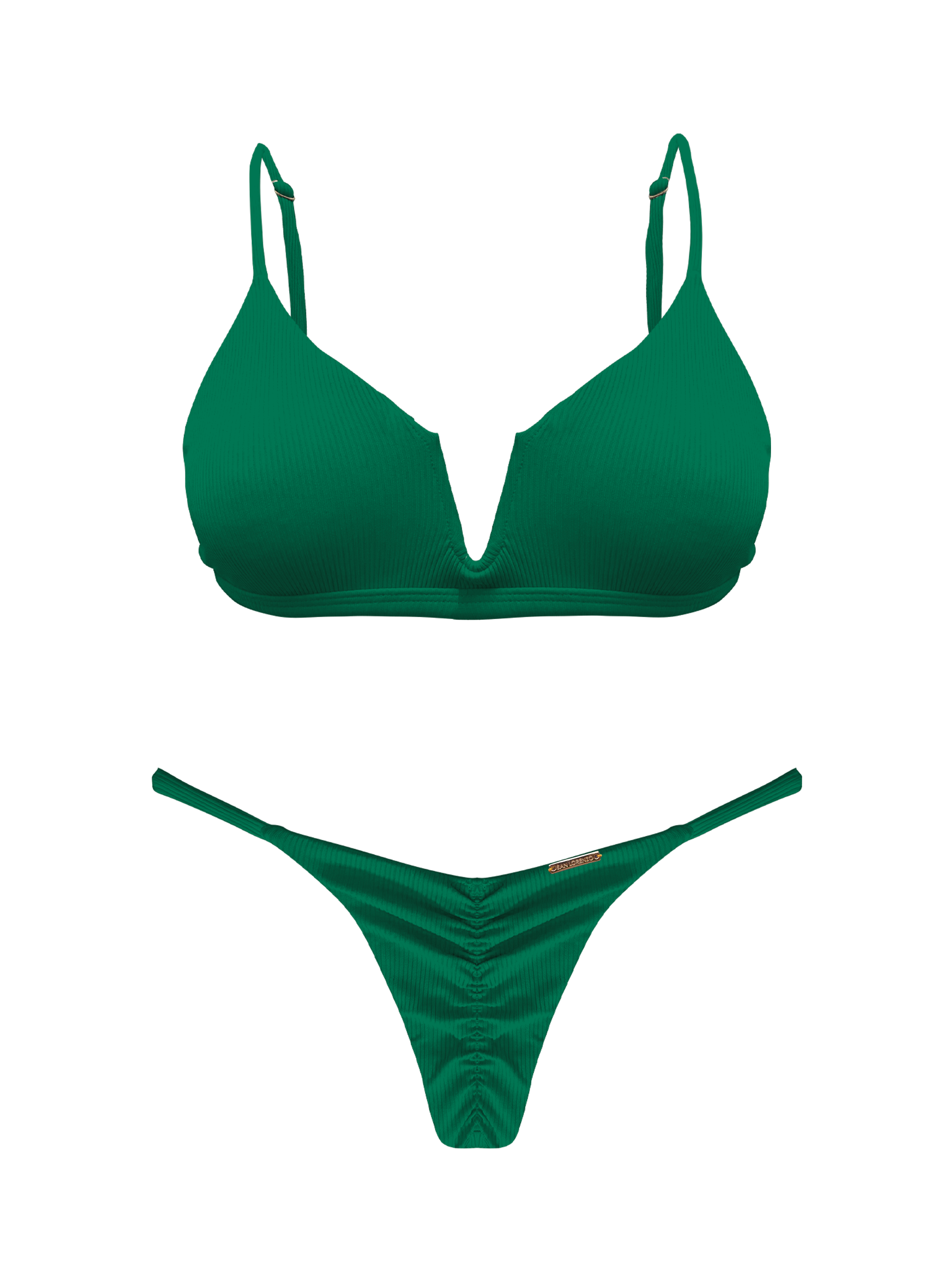 Bonita Oasis Thin Scrunch Bikini Bottom