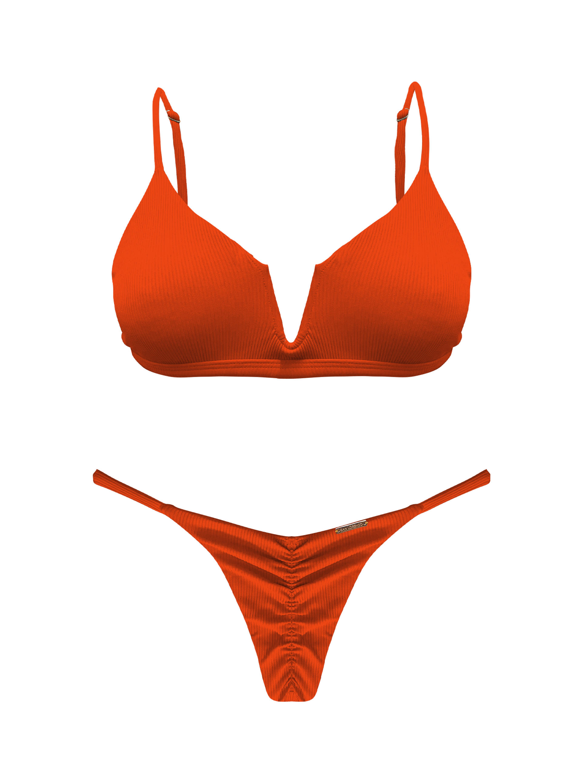 Bonita Sunset Thin Scrunch Bikini Bottom