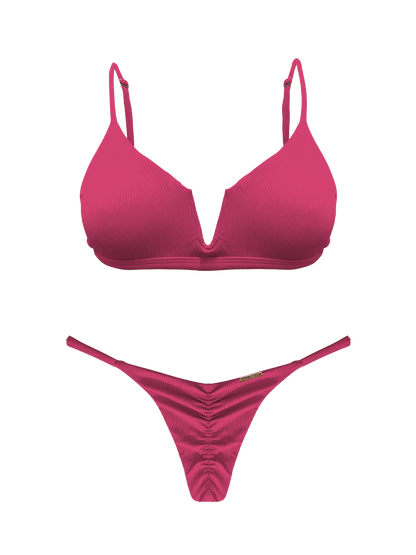 Bonita Blossom Thin Scrunch Bikini Bottom