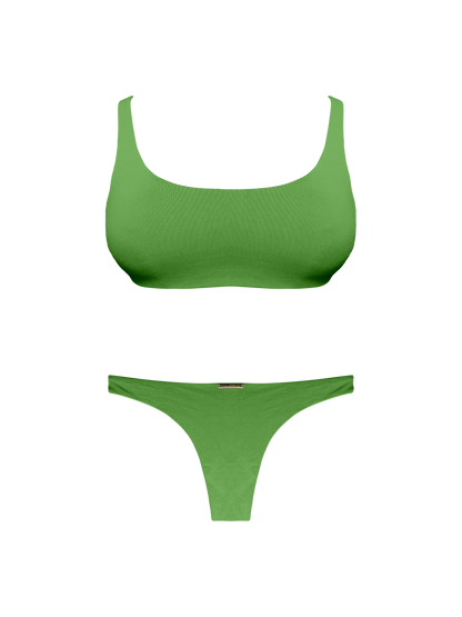 Moorea Rainforest Blend Thong Brief Bikini Bottom