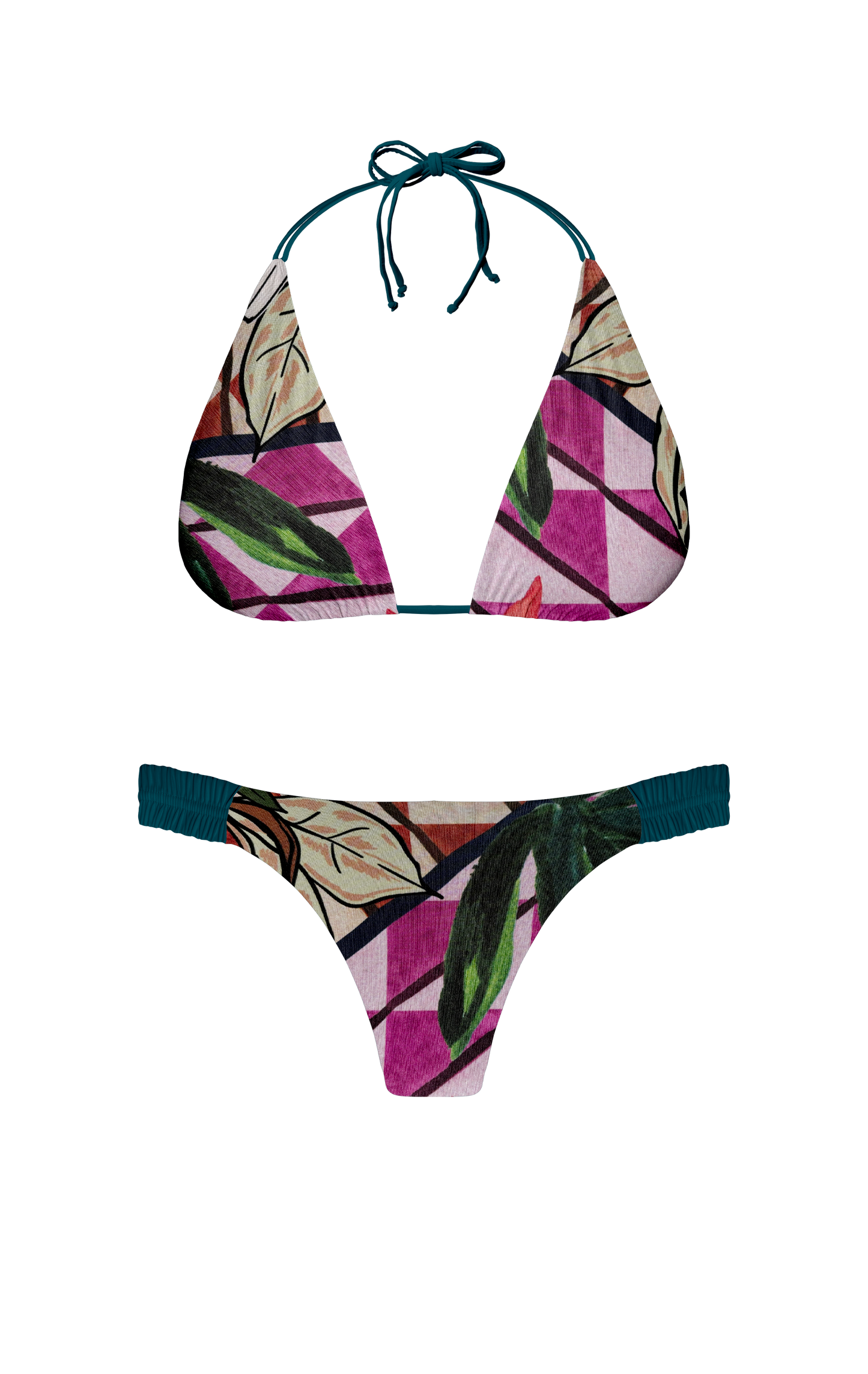 Island Palms Lafayette Classic Triangle Bikini Top